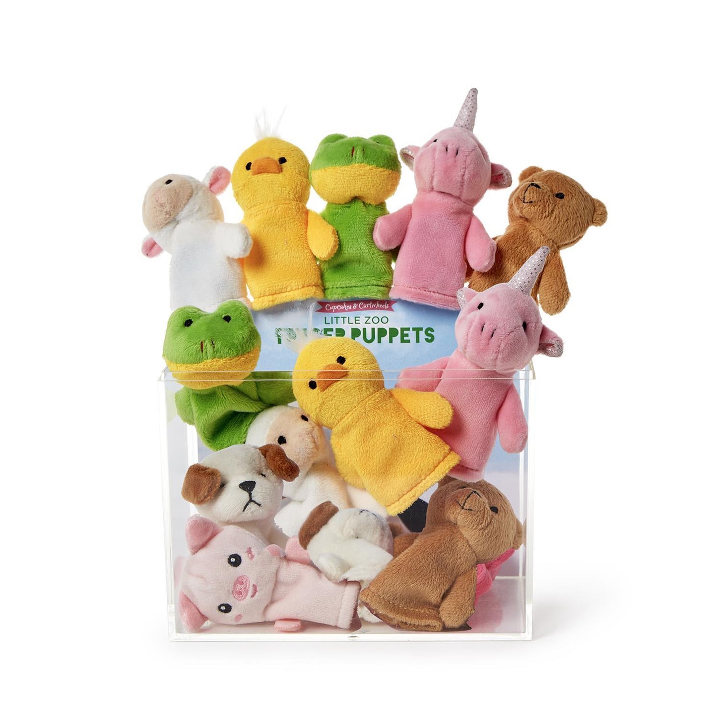 Cute & Cuddly Finger Puppets