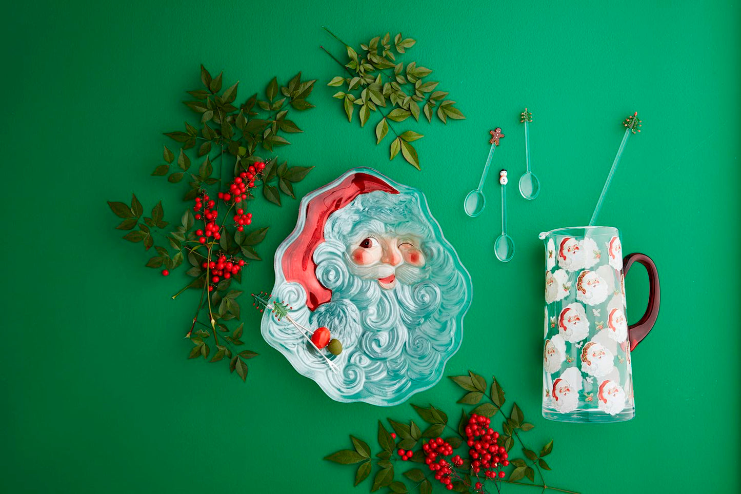 Giftable Glass Snowman Spoon