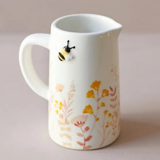 Floral Milk Jug