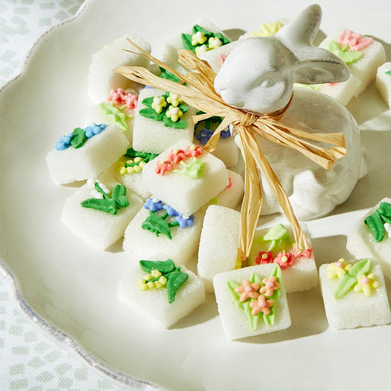 Set/18 Hand Decorated Sugar Cubes in Gift Box