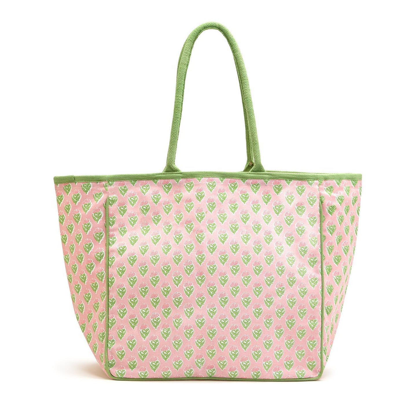 Floral Print Tote Bag