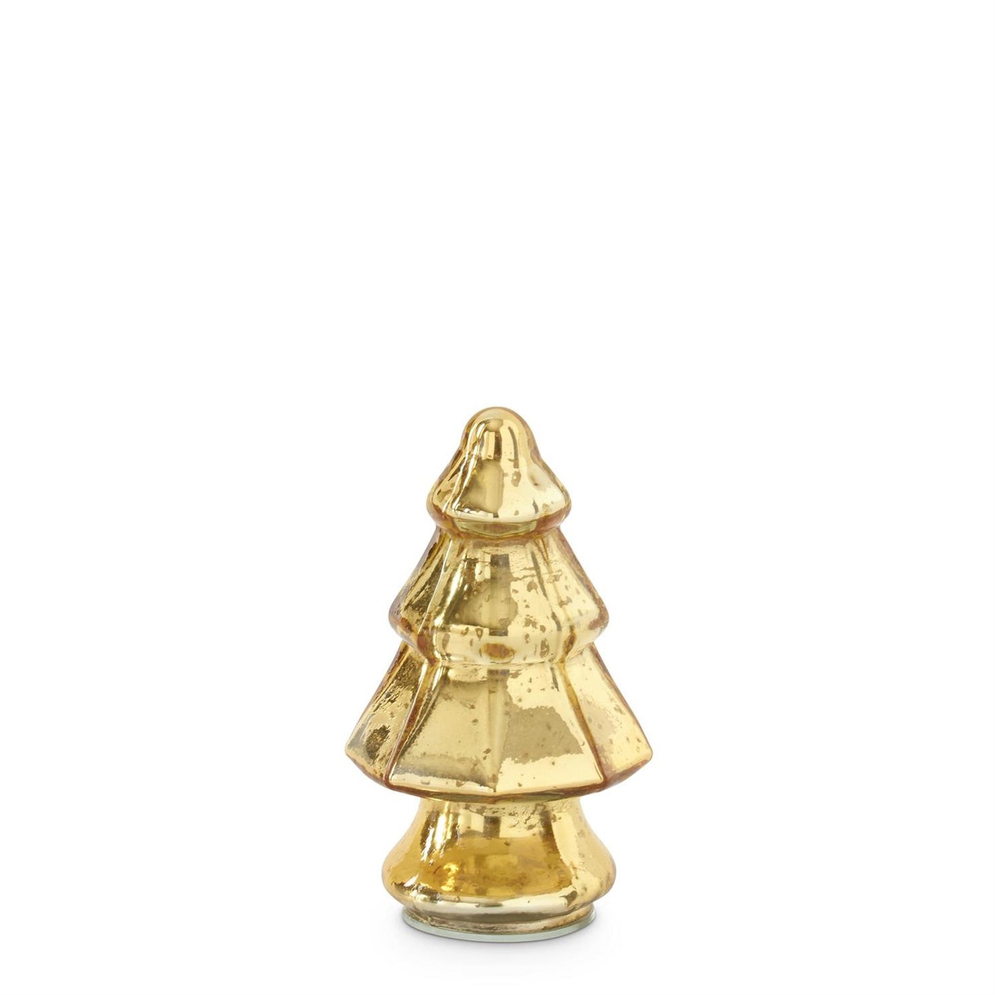 Mini Gold Mercury Glass Trees