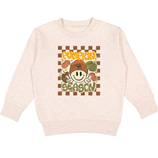 Pumpkin Season Sweatshirt - Kids Fall Crewneck