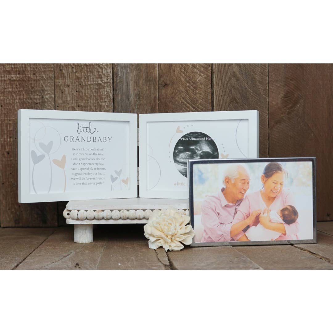 Little Grandbaby Ultrasound Heart Grandparent Frame