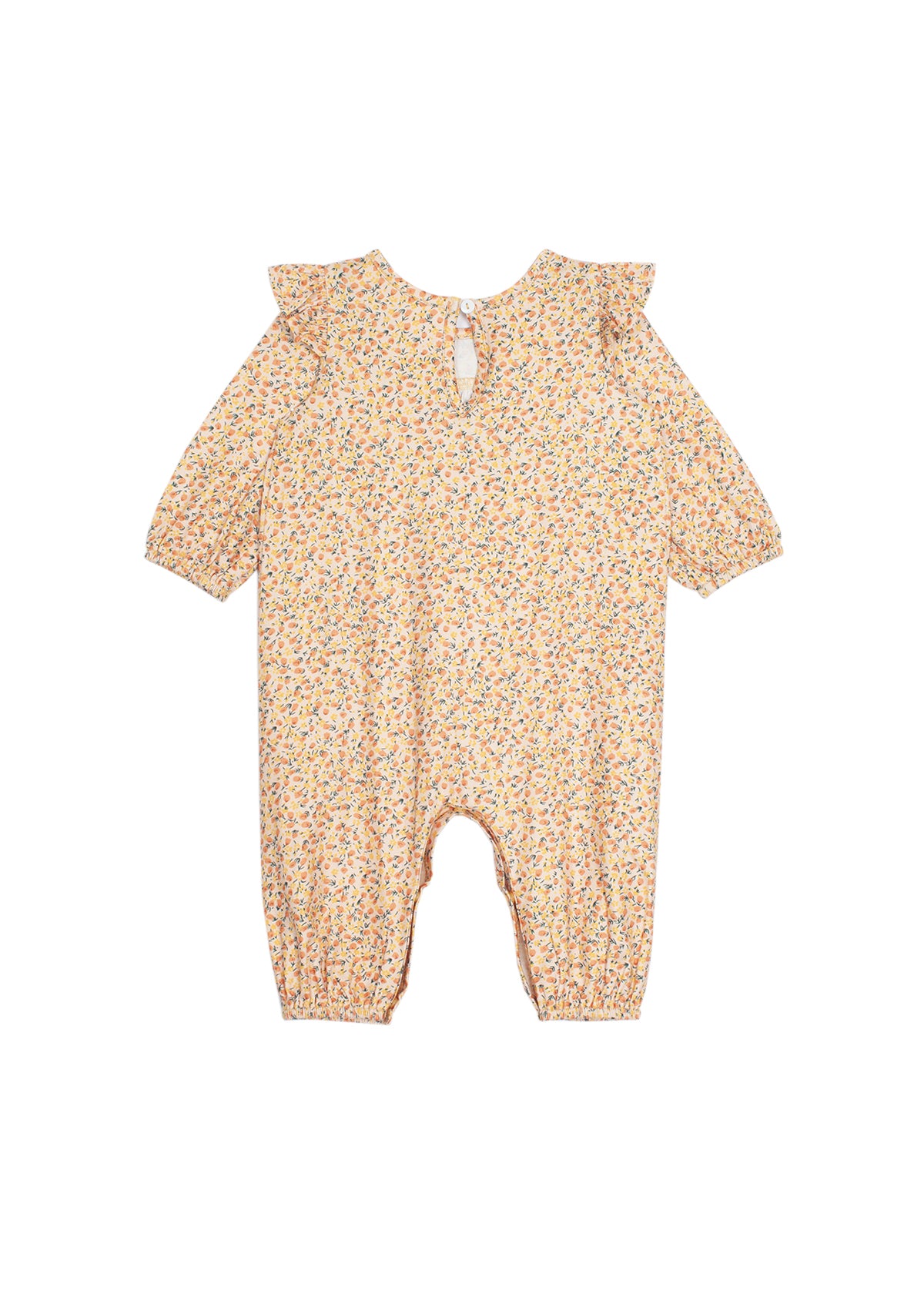 Golden Sunrise Knit Romper