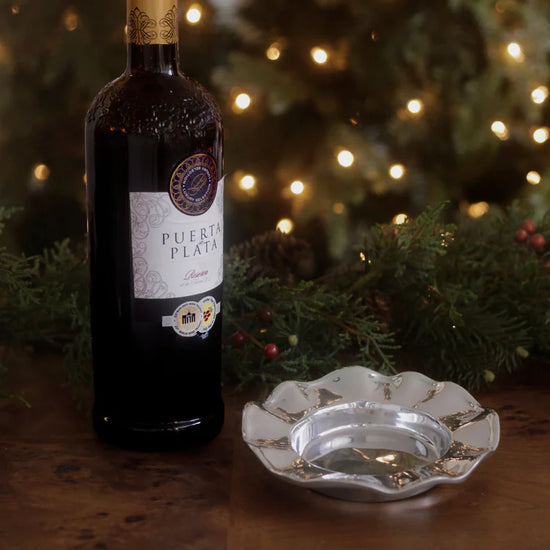 Load image into Gallery viewer, Silver Vento Wine Coaster
