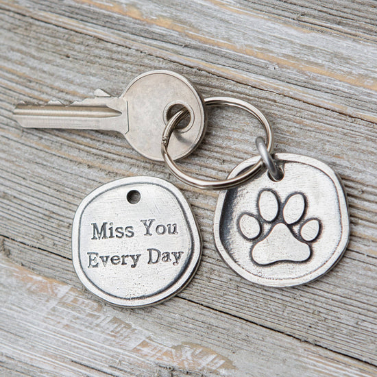 Where I'll Always Be - Pet Memorial Keychain for Dog