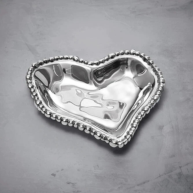 Organic Pearl Small Heart Platter