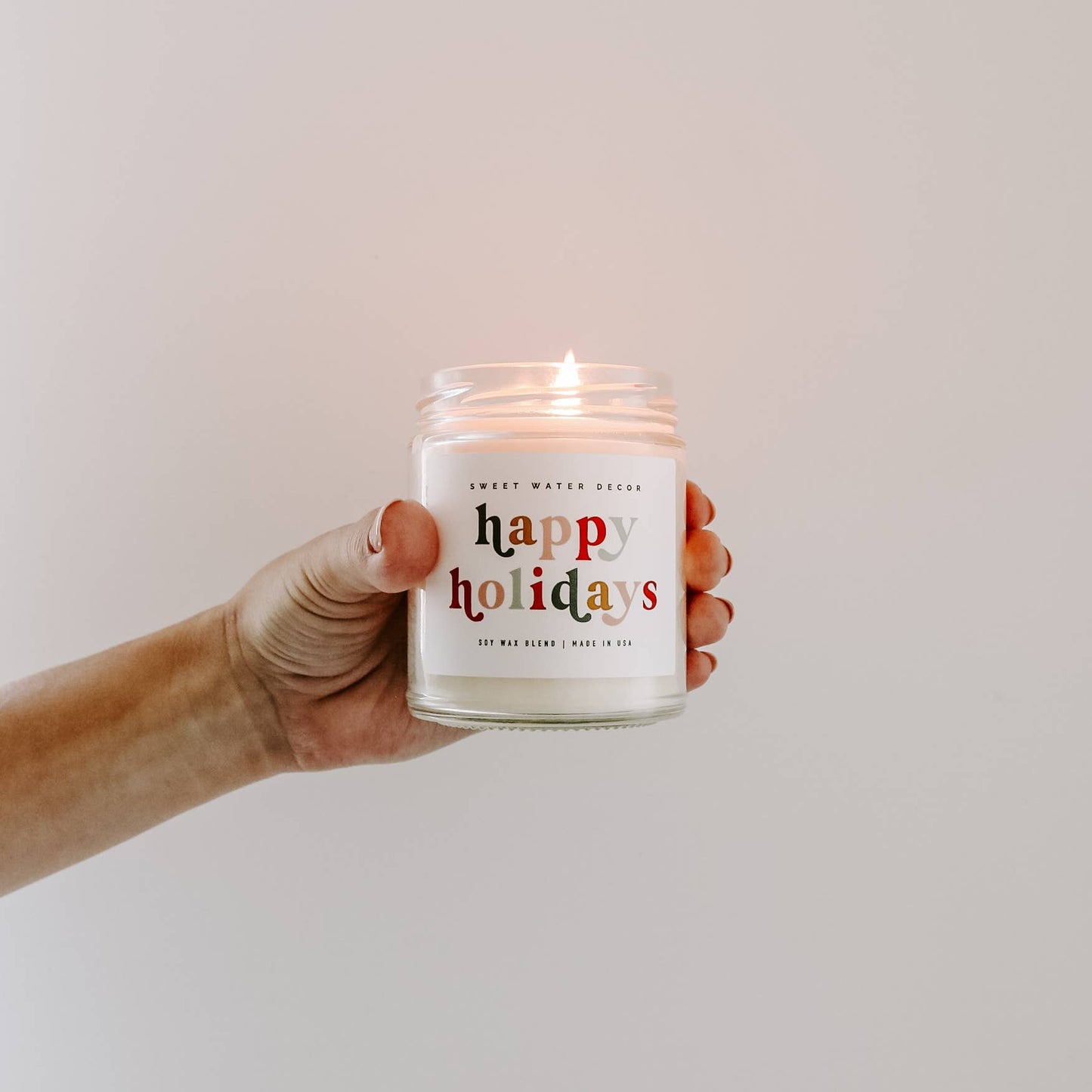 Happy Holidays 9 ozSoy Candle