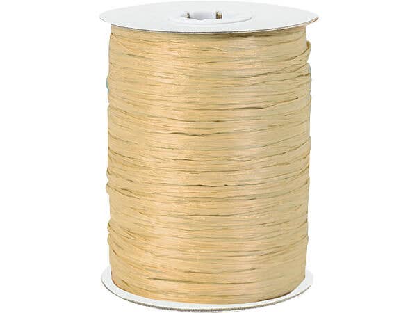 Paper Raffia Ribbon: 1 Pack / 100 yards / Metallic Gold