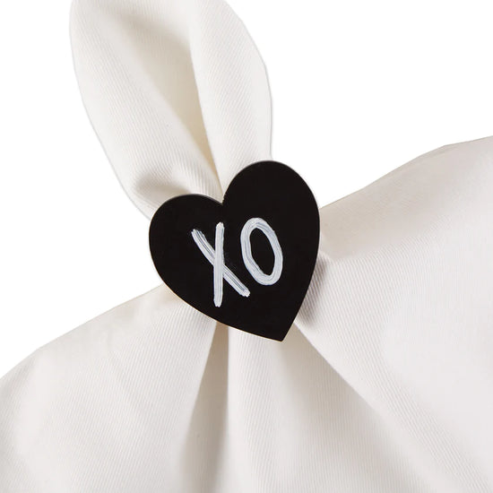 Chalkboard Heart Napkin Ring