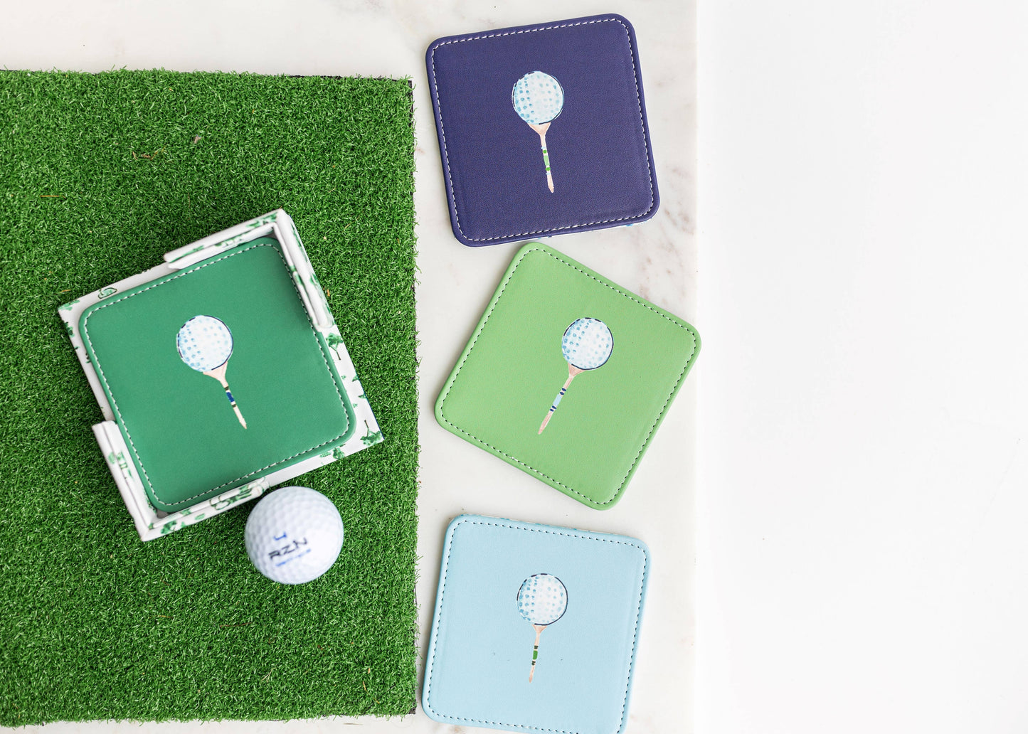 Set/4 Tee Time Coasters