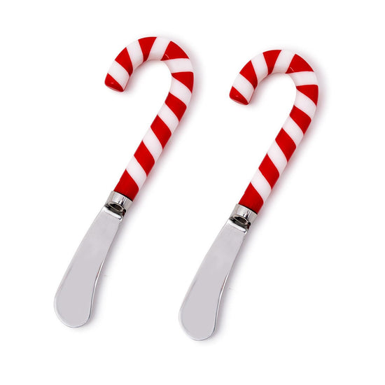 Peppermint Twist Candy Cane Spreaders Set/2