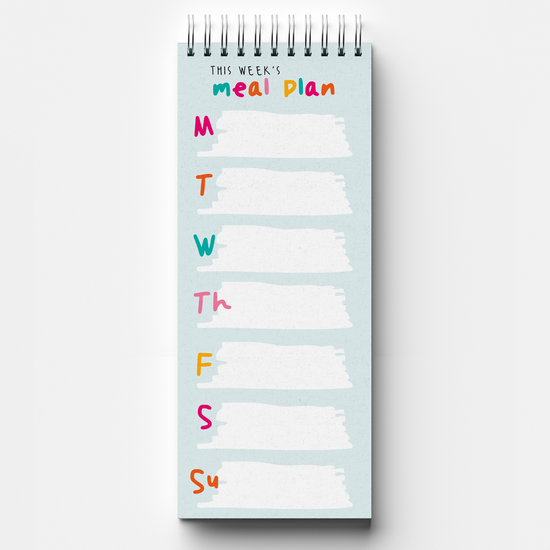 Weekly Meal Plan Jotter