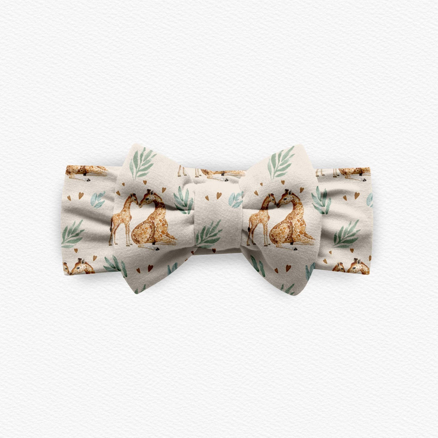 Mother's Love (Giraffe) Bow: Solid Mini