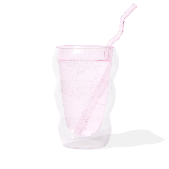 Glass Cloud Cup: Pink