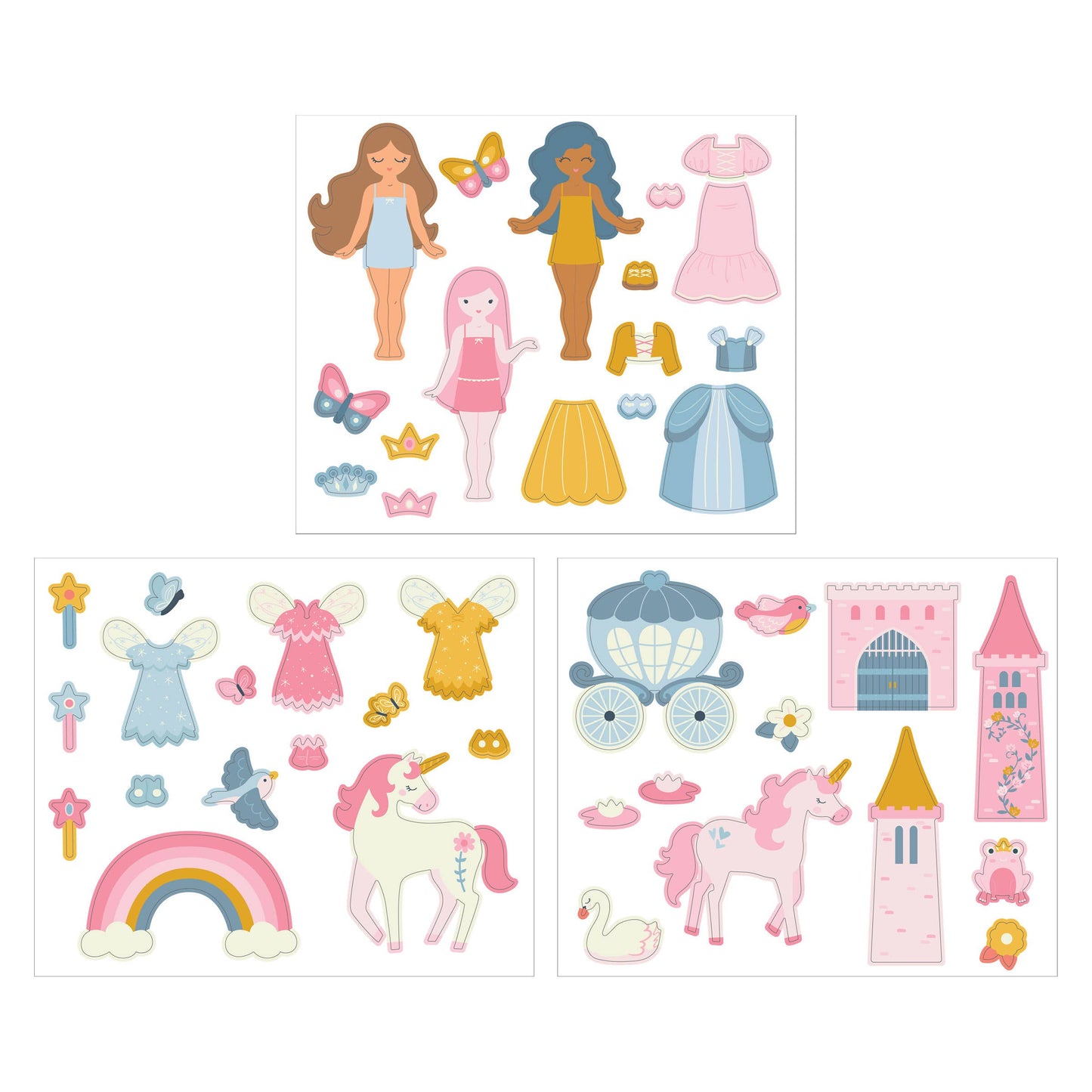 Princess Magnetic Play Set