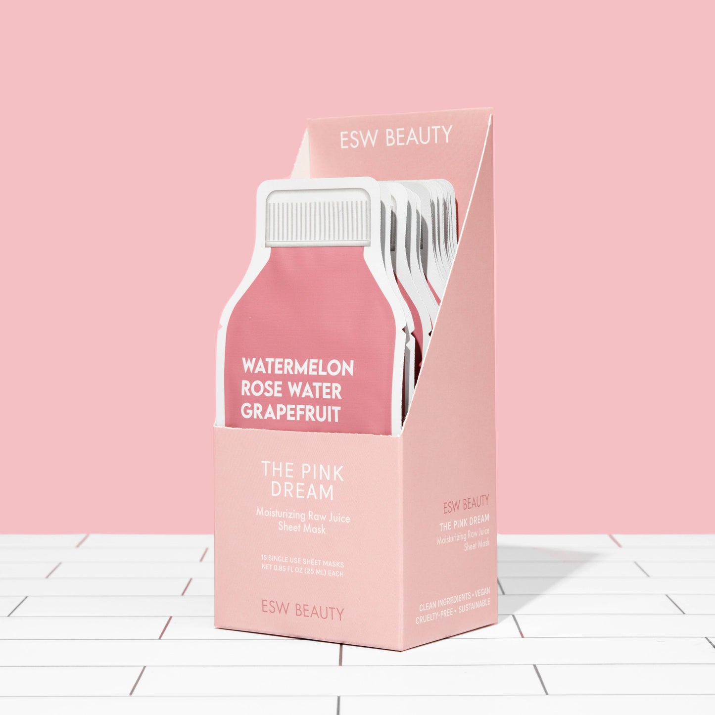 The Pink Dream Raw Juice Sheet Mask