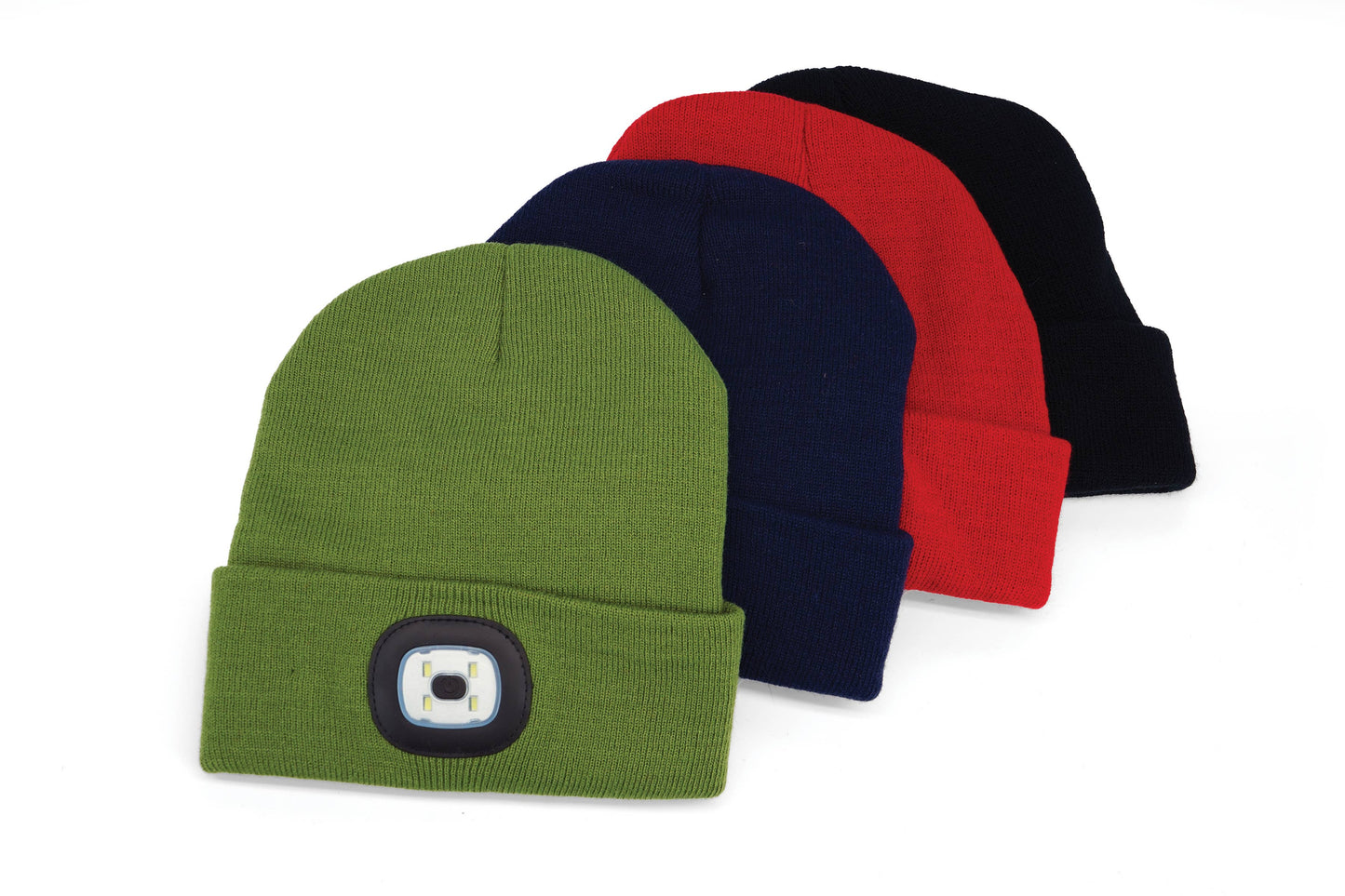 Olive Night Scope Rechargeable LED Beanie