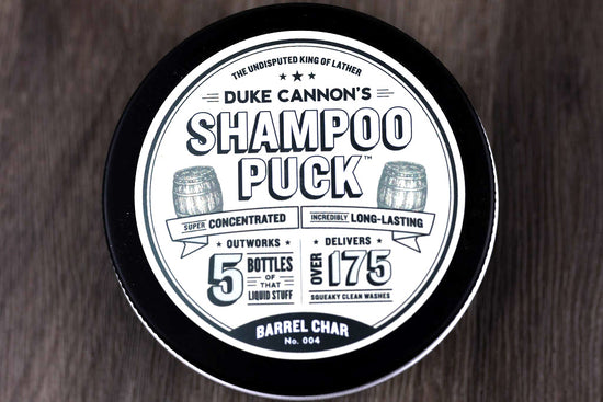 Shampoo Puck- Barrel Char