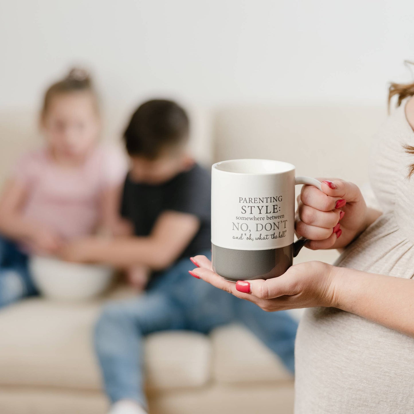 Parenting Style - 18 oz Mug