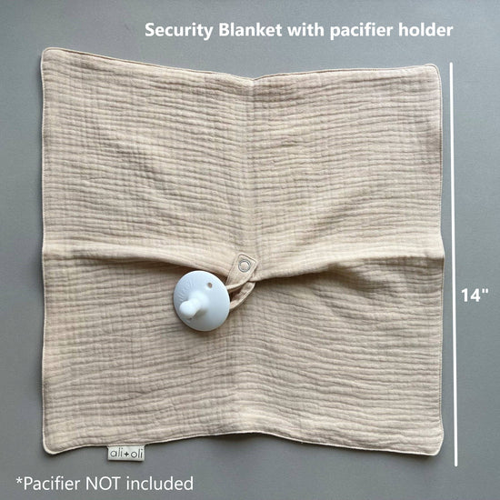 Pacifier Blanket Holder (Sand)
