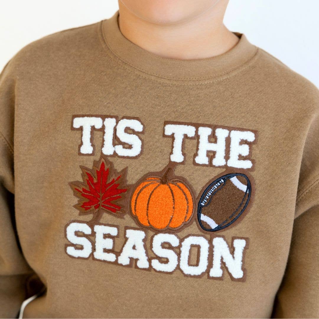 Tis The Season Kid's Pumpkin Patch Sweatshirt