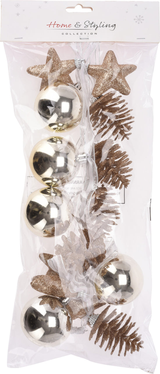 Gold Packaged Garland 70"