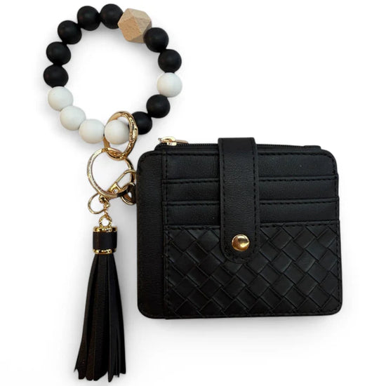Silicon Ball Bracelet Wallet Wristlet
