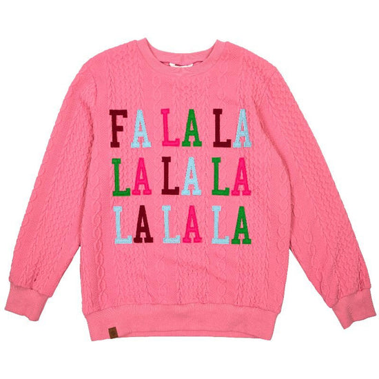 FA LA LA LA Braided Sweatshirt
