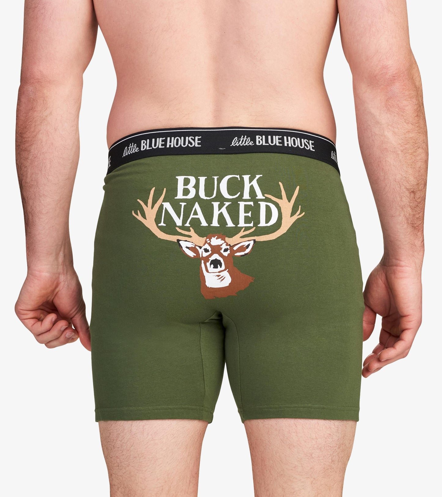 'Buck Naked' Men's Boxer Brief