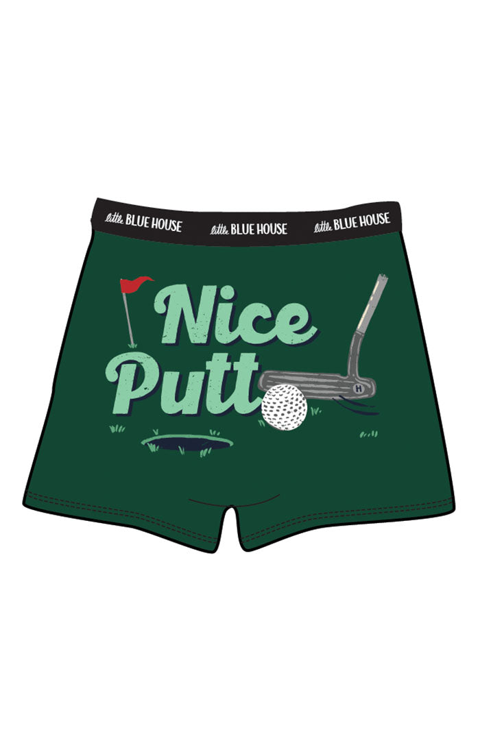 'Nice Putt' Men's Boxer Brief