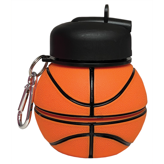 Basketball Collapsible Water Bottle