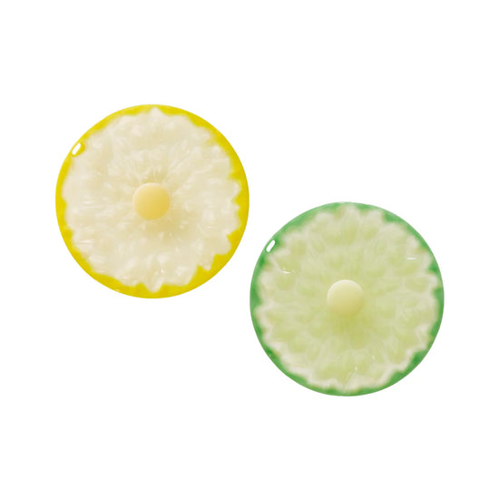 Set/2 Citrus Drink Covers (Lime/Lemon)