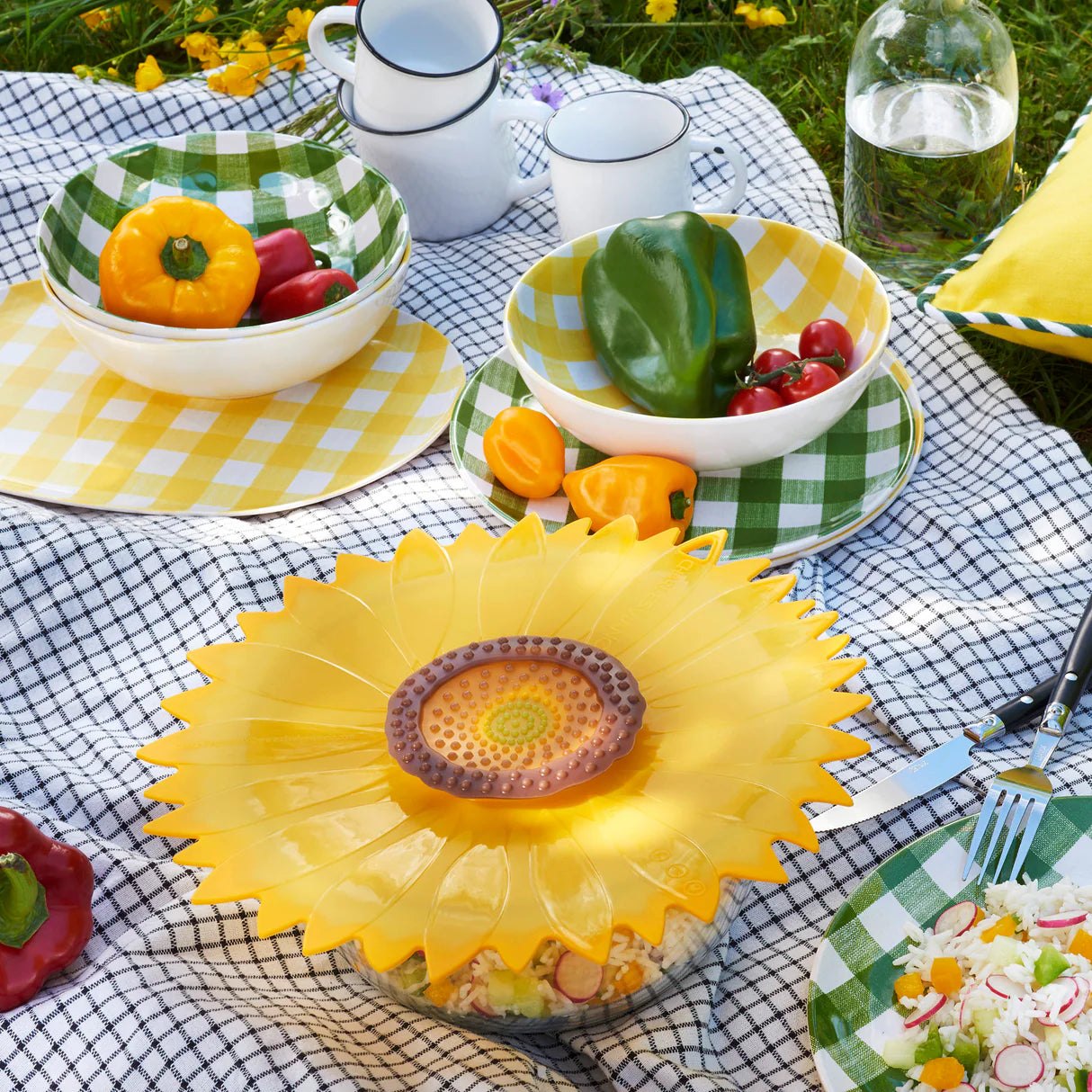 Sunflower Lid 11"