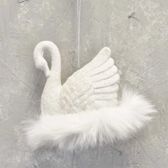 Swan Ornament 3.5"