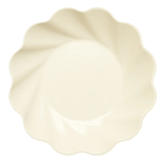 Simply Eco Compostable Salad Plate Cream/8pkg
