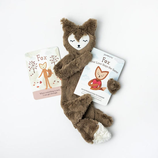 Fox Snuggler + Introduction Book - Fox, Your Love Stays the Same: An Introduction to Change