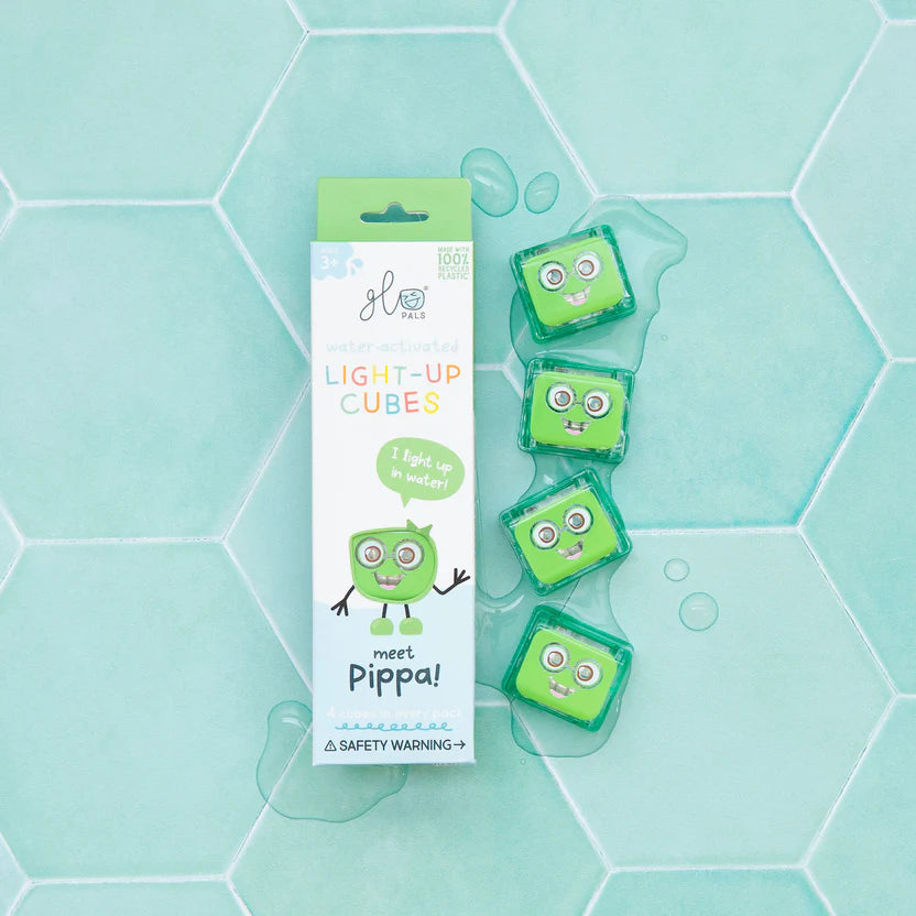 Pippa Green Light Up Cubes