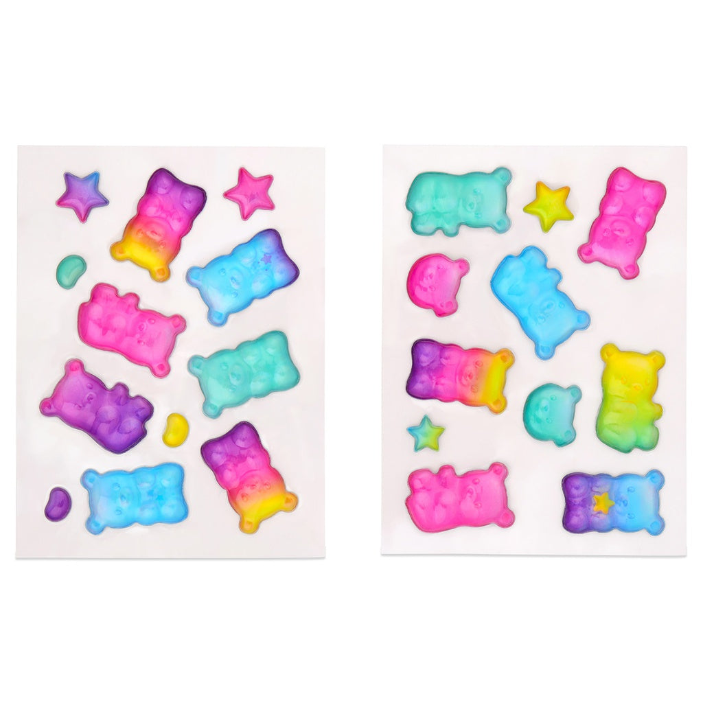 Gummy Bear Gel Stickers