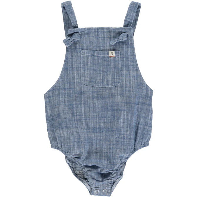 Reef Navy Heathered Bubble Overall