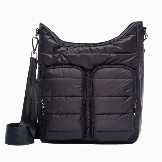 Matte Black HydroDouble™ Crossbody Bag