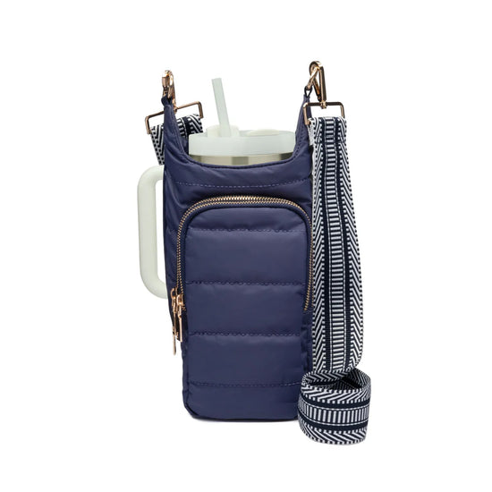 HydroBag HANDLE™- Navy Matte with Black Strap