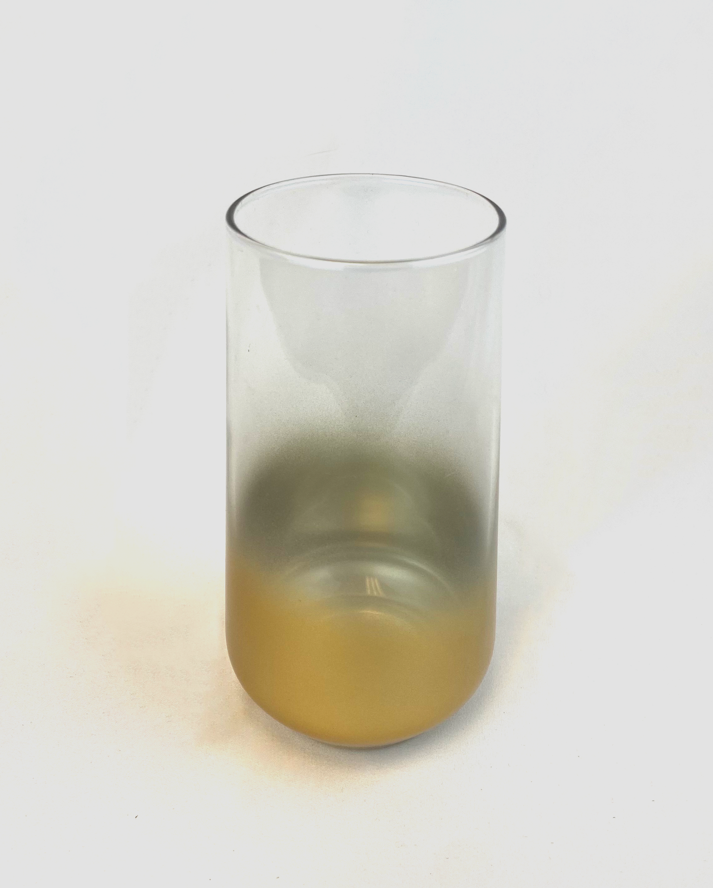 Gold Ombre Drinking Glass