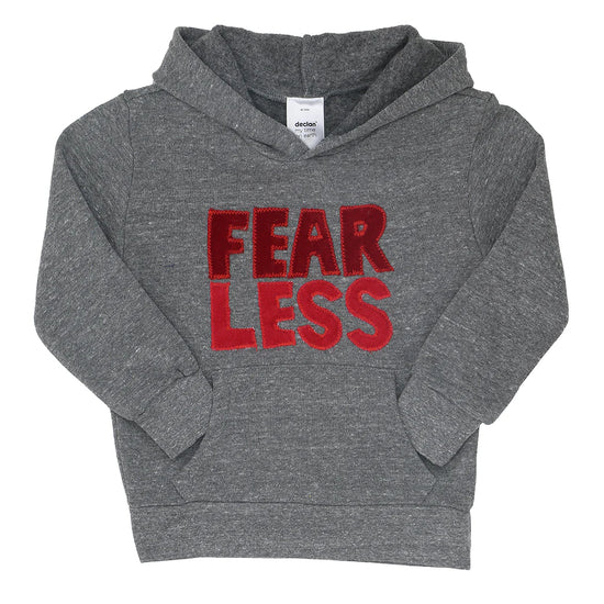 Unisex Adult Fear Less Fleece Hoodie