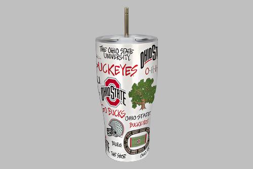 OSU Icon Metal Tumbler