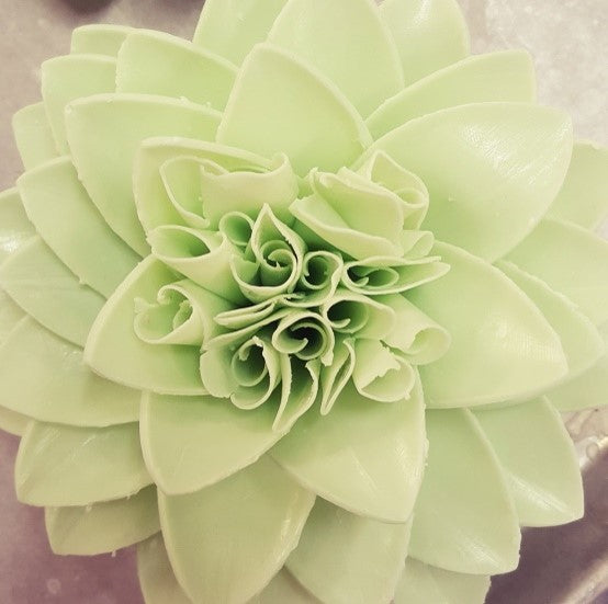 Lost in Paradise Green Dahlia Soap