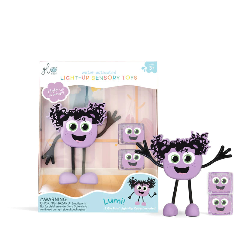 Lumi Purple Character & Light Up Cubes