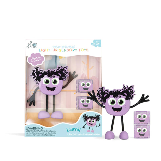 Lumi Purple Character & Light Up Cubes