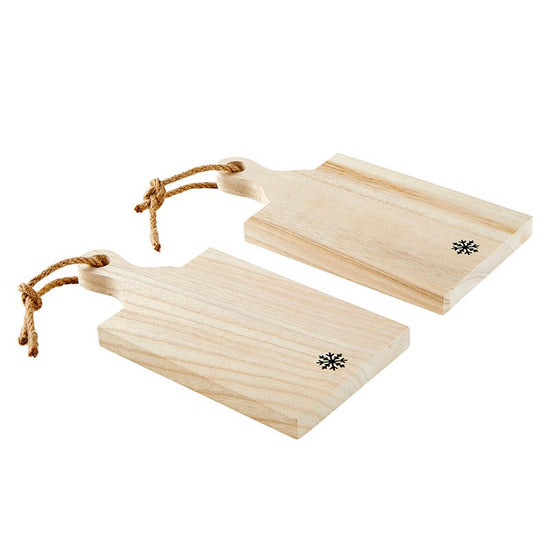 St/2 Paulownia Wood Boards - Mini - Let It Snow